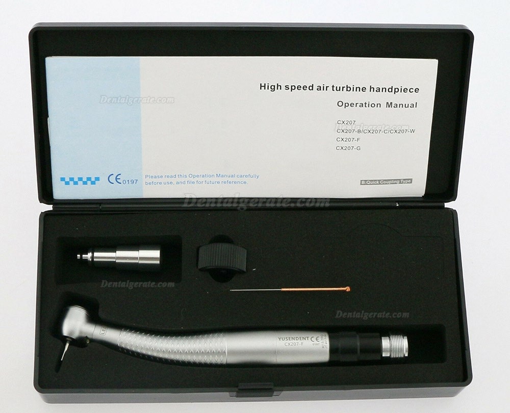YUSENDENT 2/4 Loch E-Generator LED Hochgeschwindigkeitshandst&uuml;ck NSK Phatelus Kupplung CX207-F-PQ